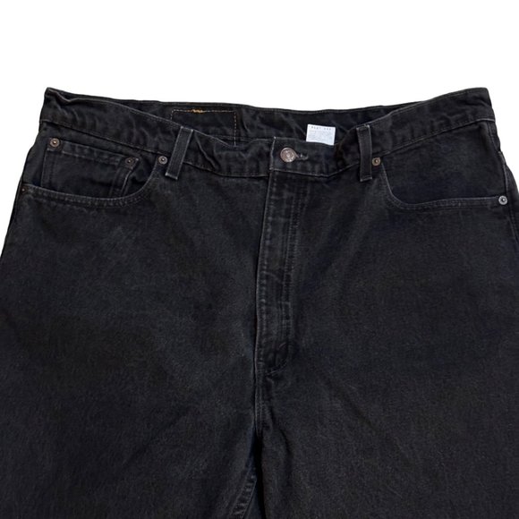 Vtg Levi's 550 Mens Black Relaxed Fit Tapered Leg Red Tab Jeans SZ 42 x 30 1996 - Picture 3 of 11